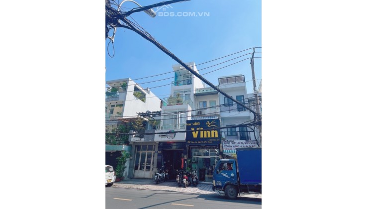 Mặt tiền kinh doanh Đặng Văn Ngữ Phú Nhuận, 45m, 4 Tầng, BTCT, 5PN.